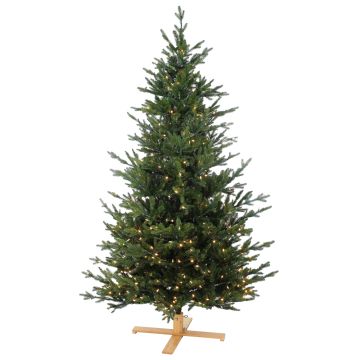 Abeto artificial VALLETTA SPEED DELUXE, LEDs, 180cm, Ø120cm