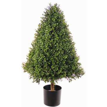 Pirámide de boj artificial TOM, zona de tránsito, tronco real, 90cm
