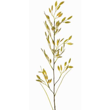 Rama de Chasmanthium latifolium artificial GENNA con espigas, amarillo-verde, 100cm