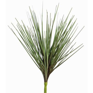 Junco artificial FINJAS en varilla de ajuste, difícilmente inflamable, verde, 25cm