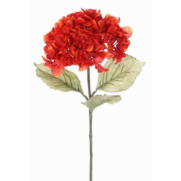 Hortensia artificial URANIA, naranja-rojo, 75cm, Ø20cm Hortensia artificial URANIA, naranja-rojo, 75cm, Ø20cm