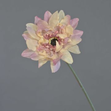 Gerbera artificial PAMILLA, rosa antiguo, 65cm, Ø12cm