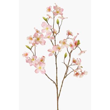 Cornus artificial NARIUS con flores, rosa-blanco, 80cm, Ø4-7cm Cornus artificial NARIUS con flores, rosa-blanco, 80cm, Ø4-7cm