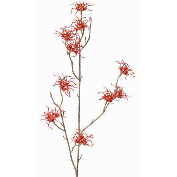 Rama de hamamelis artificial XYLA, flores, naranja-rojo, 70cm, Ø6cm Rama de hamamelis artificial XYLA, flores, naranja-rojo, 70cm, Ø6cm