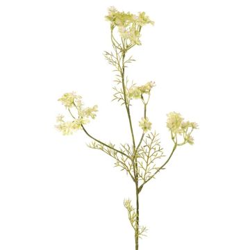 Zanahoria silvestre artificial KALOMIRA, verde-blanco, 85cm