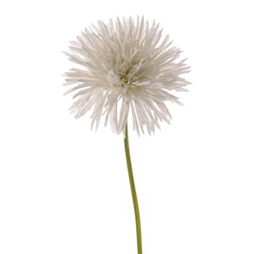 Crisantemo artificial NANDITA, blanco, 60cm, Ø15cm