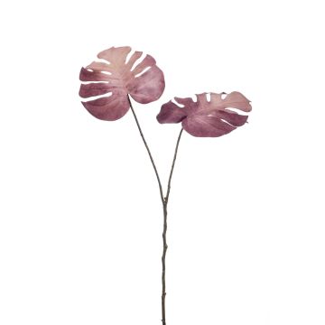 Filodendro artificial Monstera Deliciosa NAHUEL, violeta-gris, 50cm Filodendro artificial Monstera Deliciosa NAHUEL, violeta-gris, 50cm