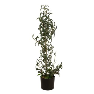 Olivo artificial LEANDRU con frutos, verde, 105cm
