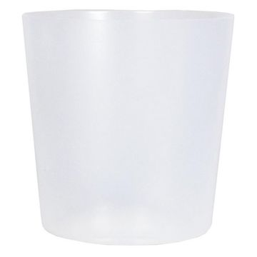 Recipiente KIPA para cestas de plantas, plástico, impermeable, transparente, 12 cm, Ø 12 cm Recipiente KIPA para cestas de plantas, plástico, impermeable, transparente, 12 cm, Ø 12 cm