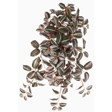 Tradescantia Zebrina artificial KALANI, en varilla de ajuste, difícilmente inflamable, verde-blanco, 55cm Tradescantia Zebrina artificial KALANI, en varilla de ajuste, difícilmente inflamable, verde-blanco, 55cm