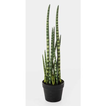 Sansevieria Cylindrica artificial AIDANA, verde-amarillo, 65cm