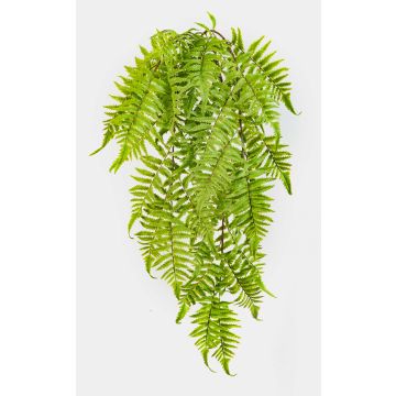 Helecho canela artificial colgante VIRGINS en varilla de ajuste, verde, 60cm