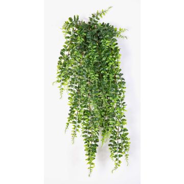 Helecho botón artificial colgante PORRIMA en varilla de ajuste, verde, 75cm