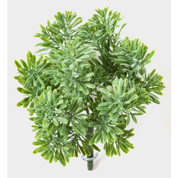 Crossostephium artificial KARAHNI en varilla de ajuste, verde, 20cm