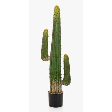 Cactus columna artificial GOMEISA, verde-rojo, 125cm