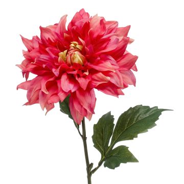 Dahlia de plástico NATSU, rosa-rosa, 60cm