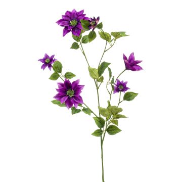 Clemátide artificial HIKARI, rosa, 110cm
