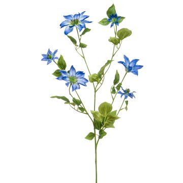 Clemátide artificial HIKARI, azul, 110cm