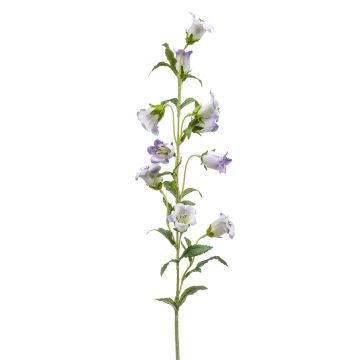 Campanula artificial DAIKI, púrpura-blanco. 90cm