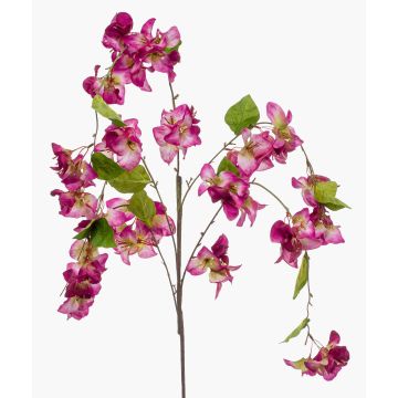 Rama de buganvilla artificial MIKKI con flores, púrpura, 120cm