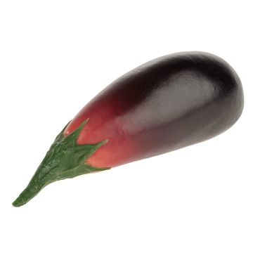 Berenjena artificial KOE, púrpura oscuro, 20cm