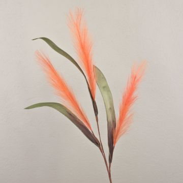Rama de carrizo artificial ZIGOR, naranja, 110cm