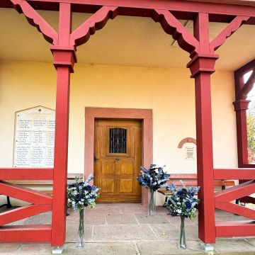 Midnight Bloom ramos grandes para arco y iglesia – Solicitud de cliente de Julie Fleur