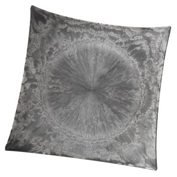 Bandeja decorativa cuadrada JEFFERSON, plástico, negro, 28x28x2-5cm