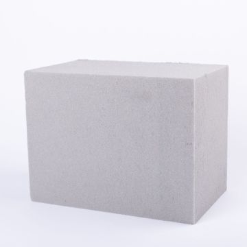 ®mosy Bloque de espuma IZIAR para flores artificiales, gris, 18,5x32x23cm