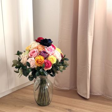 Rainbow of 34 Roses - Petición del cliente András