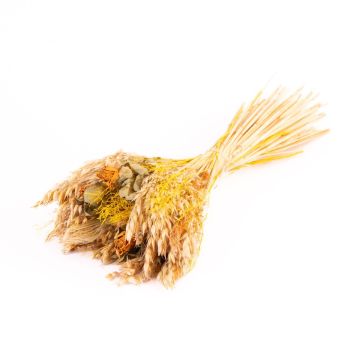 Ramo de espigas secas COVENTINA, amarillo natural, 65 cm, Ø 23 cm Ramo de espigas secas COVENTINA, amarillo natural, 65 cm, Ø 23 cm