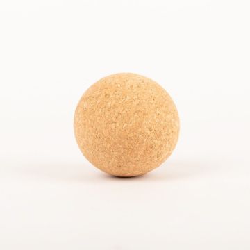 Pelota de corcho MEDORA de corcho prensado, natural, Ø3,5cm Pelota de corcho MEDORA de corcho prensado, natural, Ø3,5cm