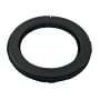 OASIS Black Ideal Masa para flores frescas Corona RADKA, biolit, papel reciclado, negro, 6 cm, Ø 44,5 cm