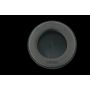OASIS Black Ideal Espuma para flores frescas KAILA, bandeja de papel compuesto, negro, 4,5 cm, Ø30 cm