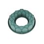 OASIS Masa ideal para flores secas SAMOA con base de plástico, rejilla, verde, 4 cm, Ø 18 cm