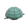 OASIS Masa para flores frescas VANISE para desfiles de coches, decoración de bodas, base de plástico, rejilla, con ventosa, verde, 13 cm, Ø 20 cm
