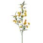 Rama artificial de lirio SWALOR, amarillo-naranja, 110 cm
