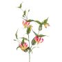 Corona artificial KINTARO, rosa-amarillo, 120 cm