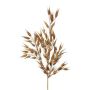 Rama decorativa de avena lisa SNOLHE con espigas, marrón, 65 cm