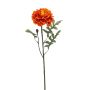 Flor artificial de tagetes VAZLEN, naranja, 50 cm