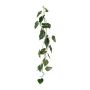 Guirnalda artificial de flores de flamenco PANZER, raíces, verde y blanco, 110 cm