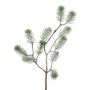 Rama decorativa Abeto LUMVOR, helada, blanca, 55 cm