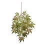 Rama de arce japonés artificial AKAYO, difícilmente inflamable, verde-rojo, 60cm