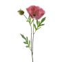 Amapola decorativa EDESSA, rosa, 80 cm