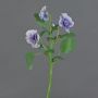Rama decorativa de pensamientos SIANIE, lila-azul-blanco, 35 cm, Ø 4-6 cm