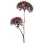 Rama de perejil artificial OTRIS, rojo oscuro, 95 cm, Ø 15-20 cm