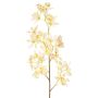 Rama de orquídea Odontoglossum artificial BELANIA, rosa crema, 75 cm