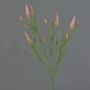 Rama decorativa de trébol artificial EUTIN con flores, rosa viejo-verde, 80 cm