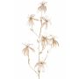 Rama decorativa de gloriosa de terciopelo NESTOS, crema-dorado, 110 cm