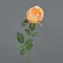 Flor artificial Rosa THYRI, melocotón, 65 cm